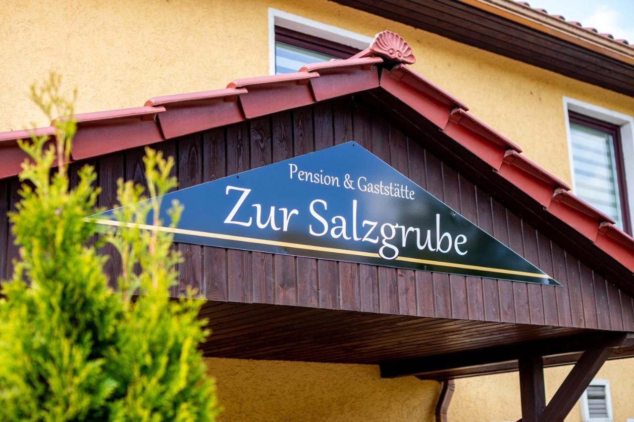 Pension & Gaststaette Zur Salzgrube Sondershausen Exteriör bild